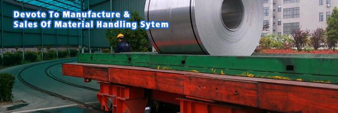 Transporte material bonde a pilhas resistente de 30 toneladas do carro de transferência da bobina